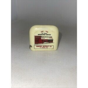 Edmond Abstract Co. Advertising Tape Measure - St. Charles, Missouri